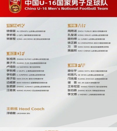 10国少缺席的10大核心主力