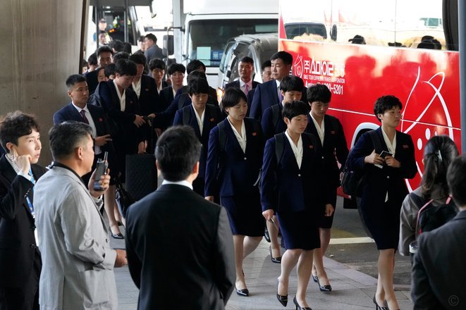 韩媒：旅日朝鲜人组成助威团 见证亚运朝鲜女足10-0狂胜